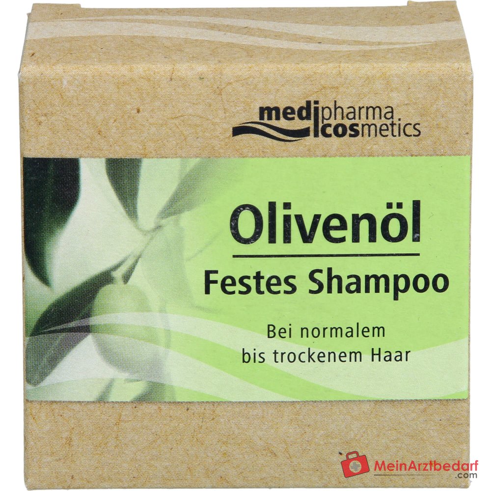 medipharma cosmetics Shampoo solido all'olio d'oliva, 60 g