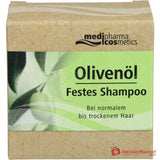 medipharma cosmetics Shampoo Solide à l'Huile d'Olive, 60 g