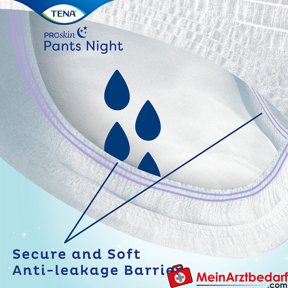 TENA Pants Night Super L bei Inkontinenz.