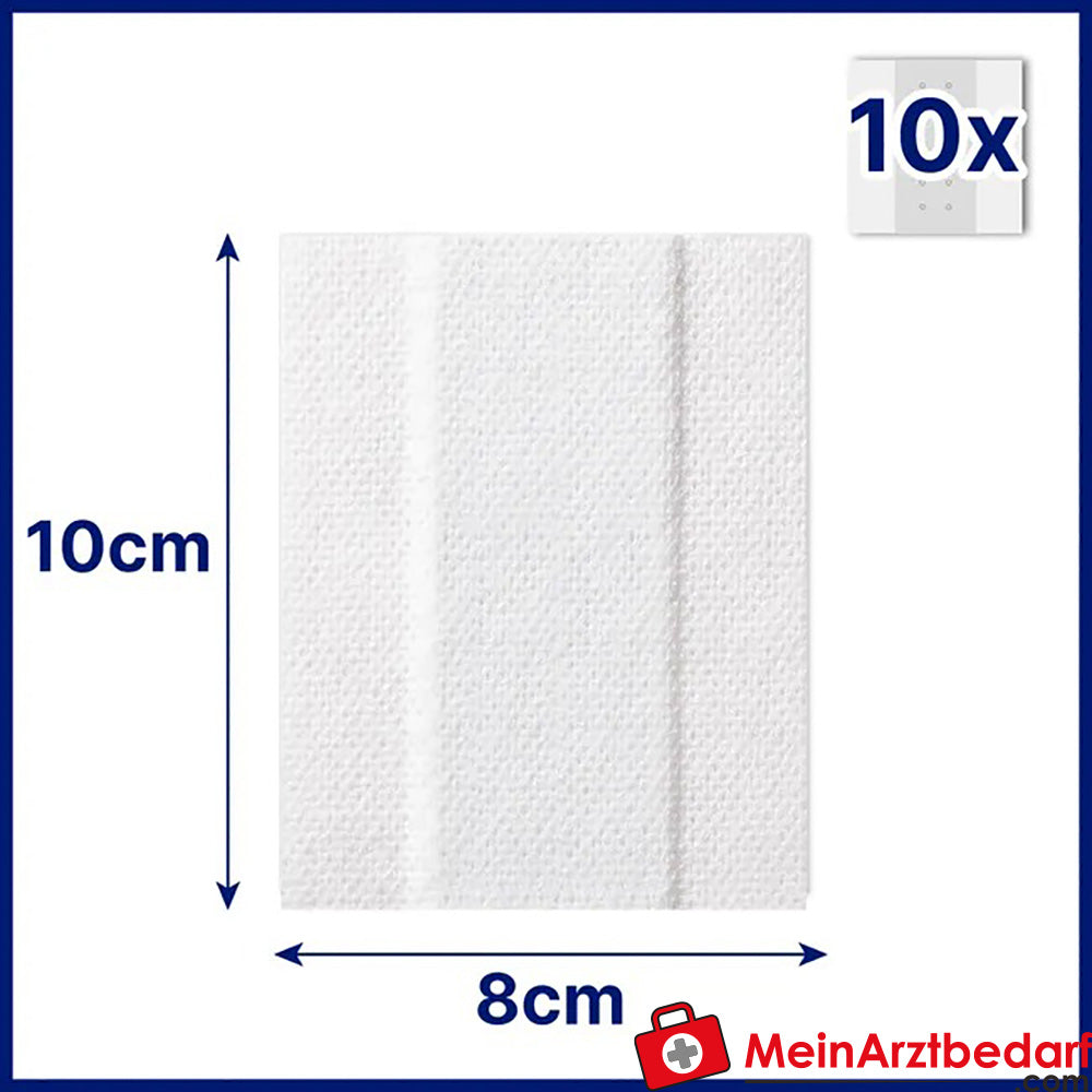 Hansaplast Sensitive 1 m x 8 cm, 1 St..