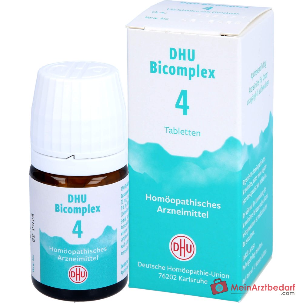 DHU Bicomplex 4 comprimés avec Calcium fluoratum