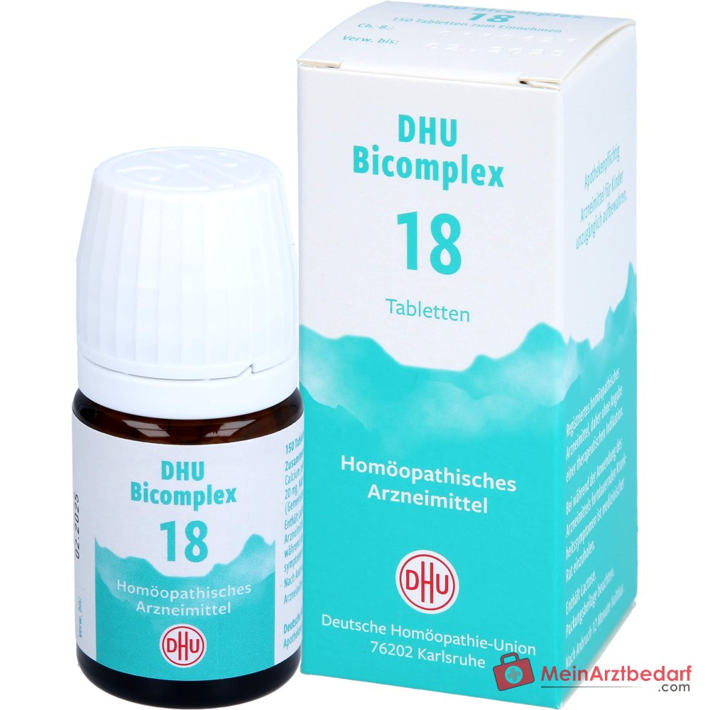 DHU Bicomplex 18 homeopathische tabletten 150 stuks