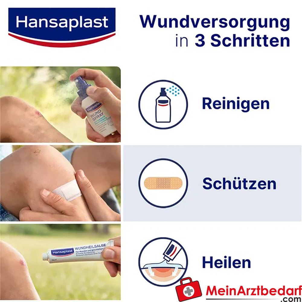 Hansaplast Sensitive XXL 8 x 10 cm, 5 St..