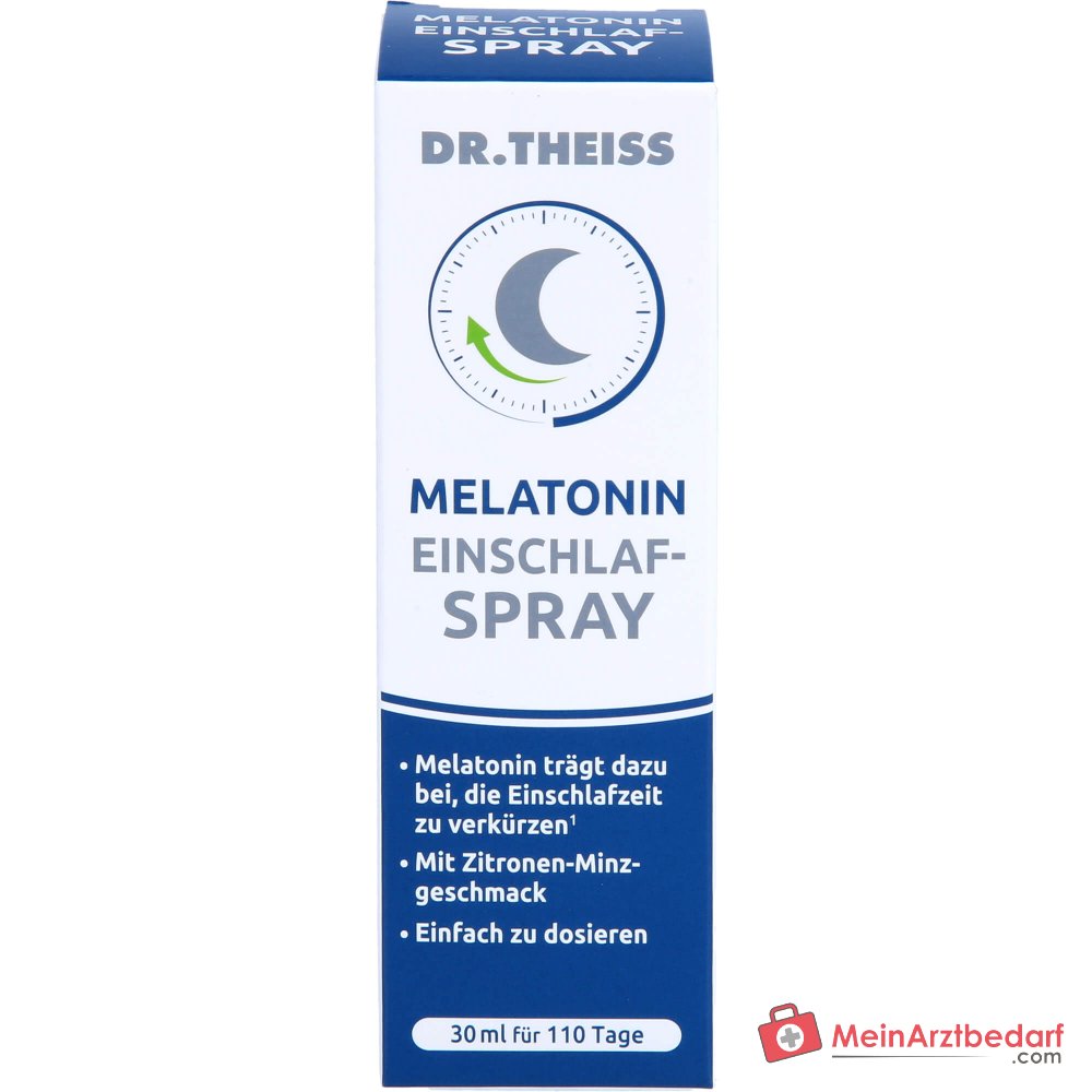 Dr. Theiss Melatonin Einschlaf-Spray Melatonin / Passionsblumenextrakt Mundspray, 30 ml.