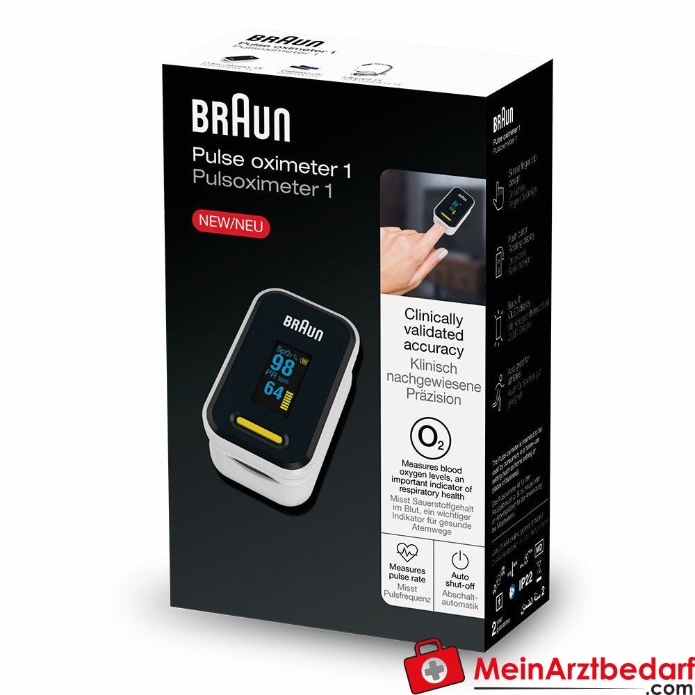 BRAUN Pulsoximeter 1, 1 St..