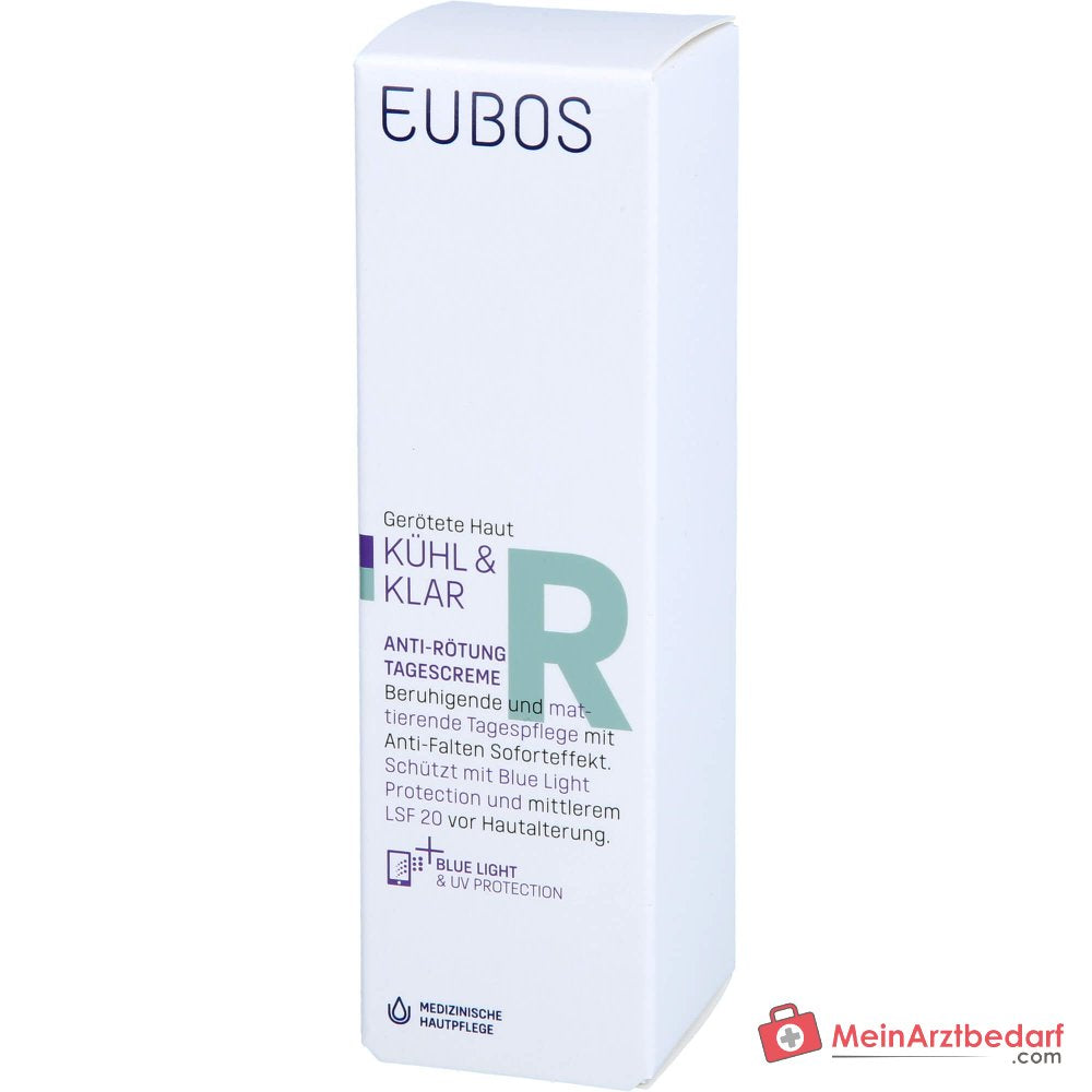 Eubos Kühl und Klar Antirötung Tagescreme LSF 20, 40 ml.