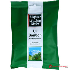 Dr. Theiss Allgäuer Latschenkiefer Ur Bonbon Latschenkiefernöl / Menthol / Eukalyptusöl / Pfefferminzöl / Honig Hustenbonbons, 19 Stück.
