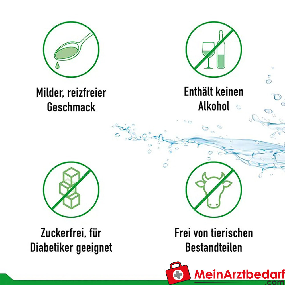 GeloTonsil Gurgelgel lindert Halsschmerzen und Schluckbeschwerden, 200ml.