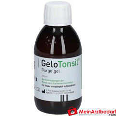 GeloTonsil Gurgelgel lindert Halsschmerzen und Schluckbeschwerden, 200ml.