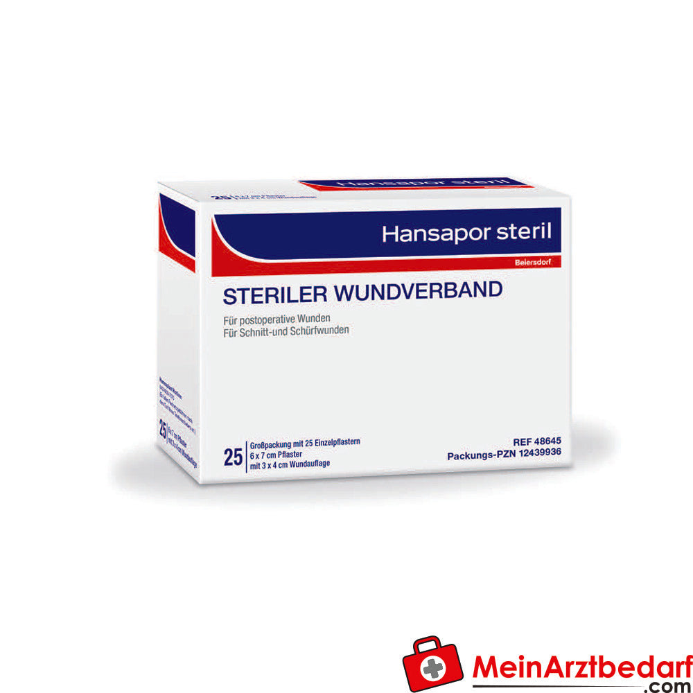 Hansaplast Hansapor Sensitive, 25 Stk..
