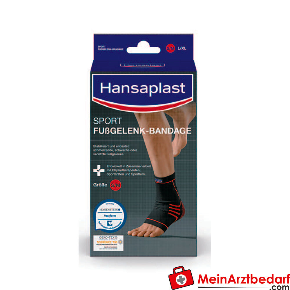 Hansaplast Fussgelenkbandage.