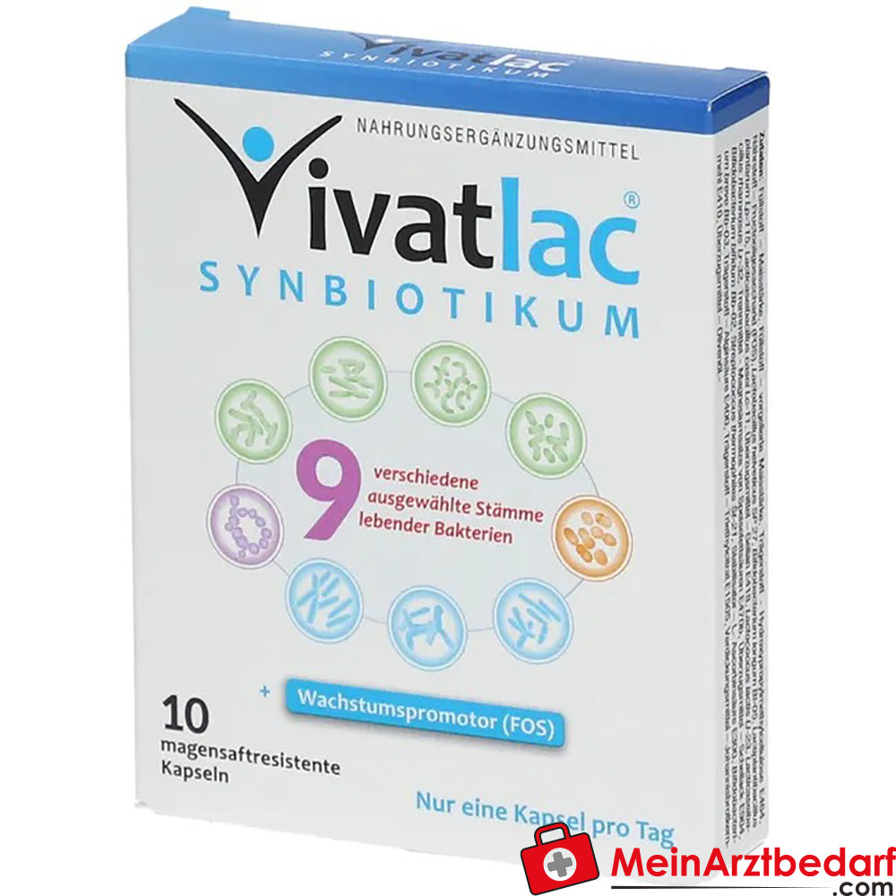VIVATLAC Synbiotikum, 10 St..