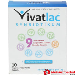 VIVATLAC Synbiotikum, 10 St..