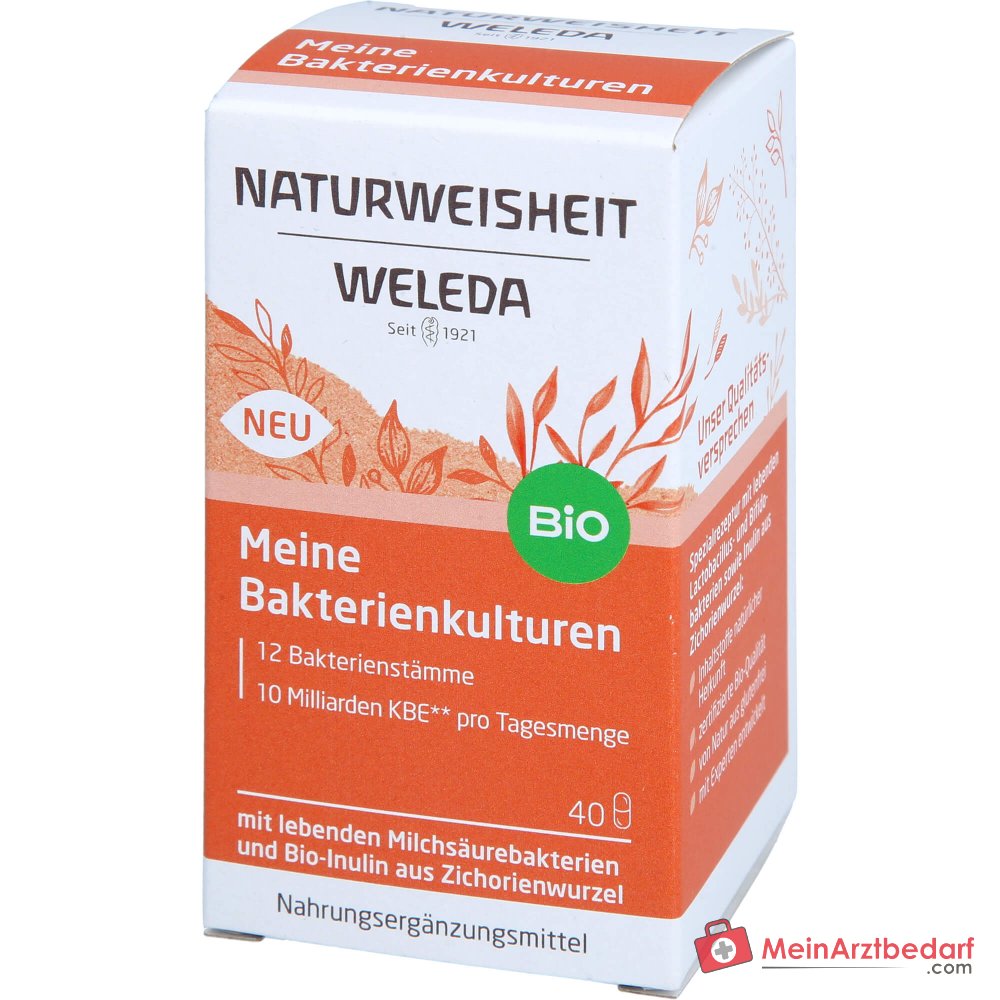 Weleda Sabiduría Natural Mis Cápsulas de Cultivo de Bacterias, 40 uds.