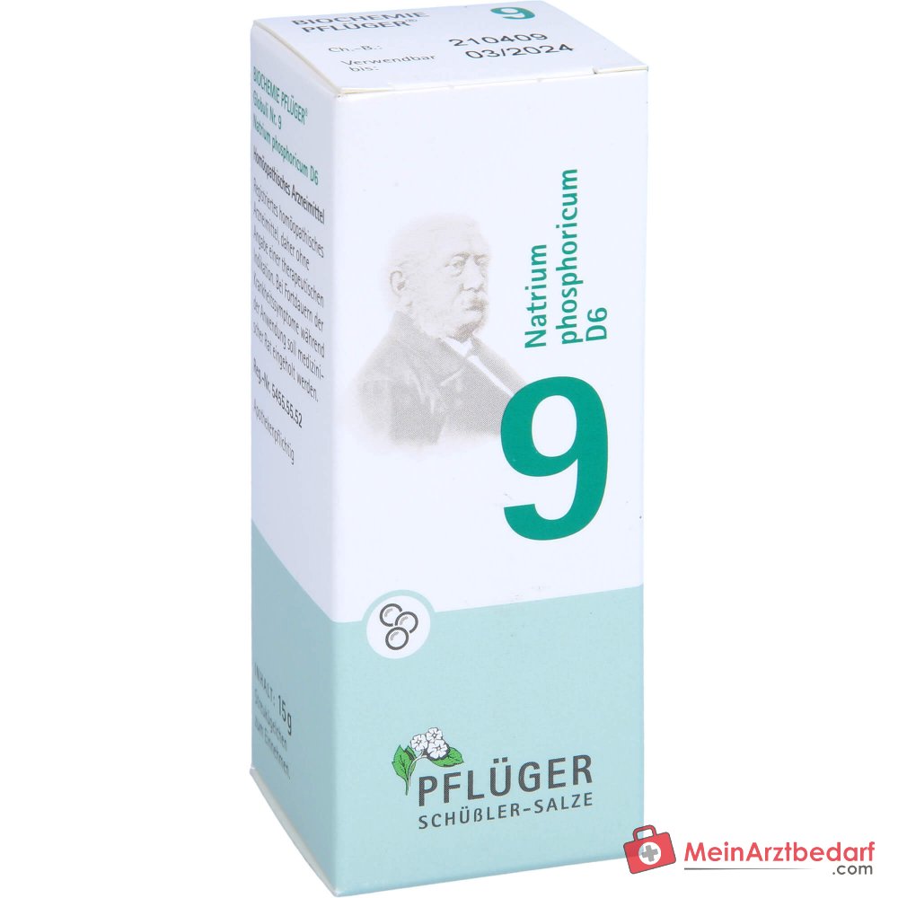 BIOCHEMIE FAMILIALE No 9 Natrium phosphoricum D6 médicament homéopathique