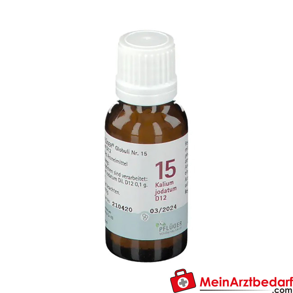 BIOCHEMIE PFLÜGER® Nr. 15 Kalium jodatum D 12.