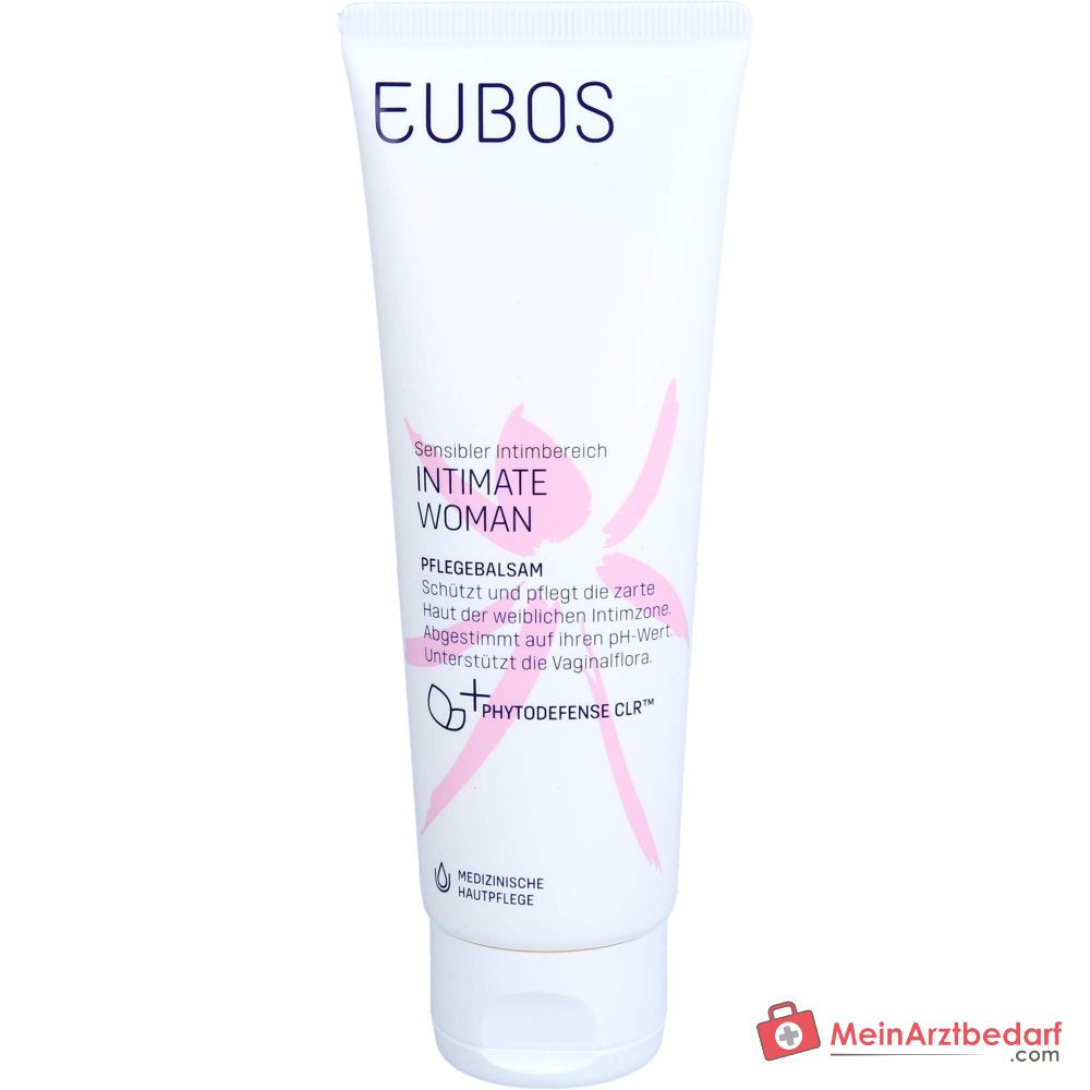 Eubos Intimate Woman Pflegebalsam Panthenol / Aloe Vera / Jojobaöl / Hamamelis Balsam, 125 ml.