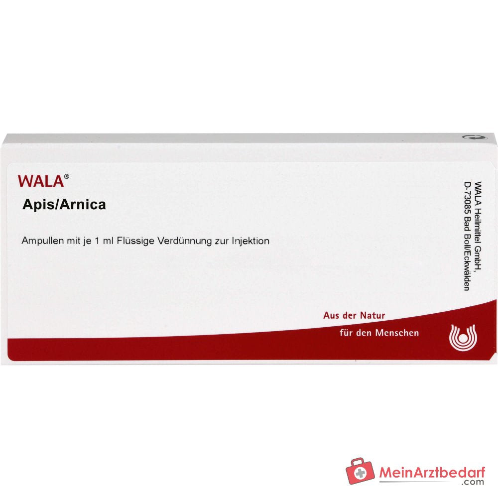 WALA Apis/Arnica Dilución líquida para inyección, 10 x 1 ml