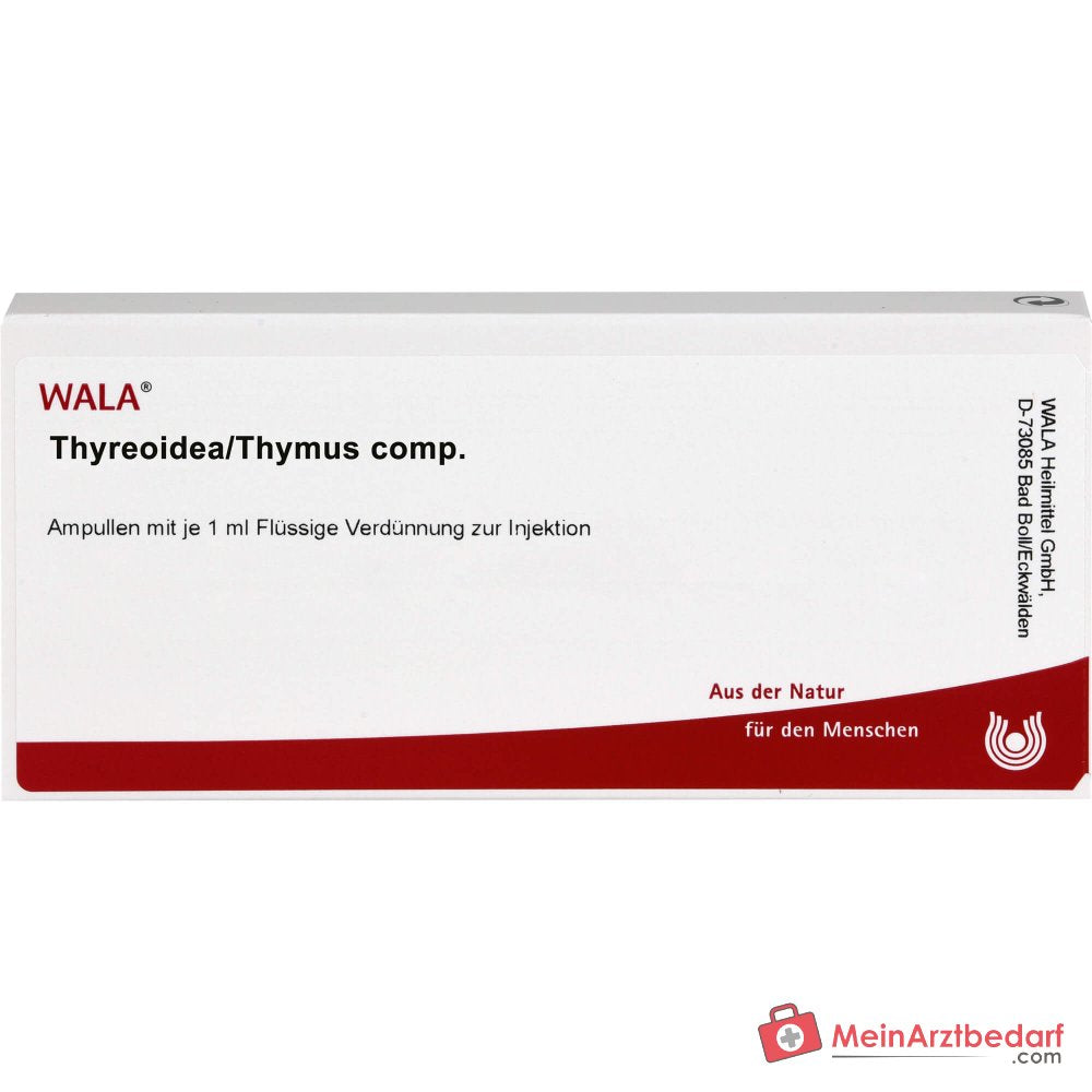 WALA Thyreoidea/Thymus comp. Fiale, 10 x 1 ml