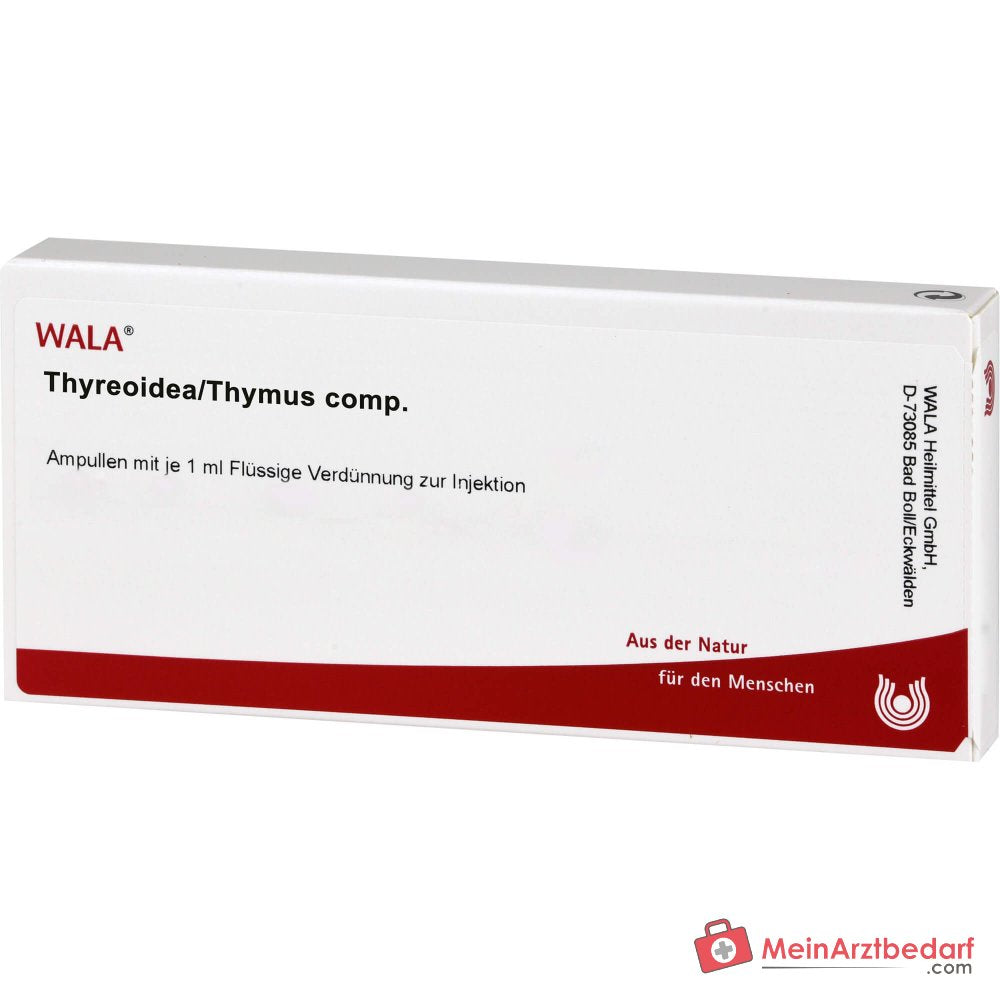 WALA Thyreoidea/Thymus comp. Fiale, 10 x 1 ml