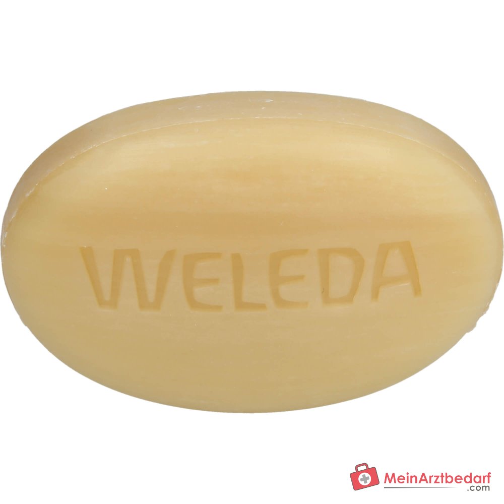 Weleda Stały Produkt Do Kąpieli Lawenda i Wetiwer z Ekologicznym Masłem Shea, 75 g
