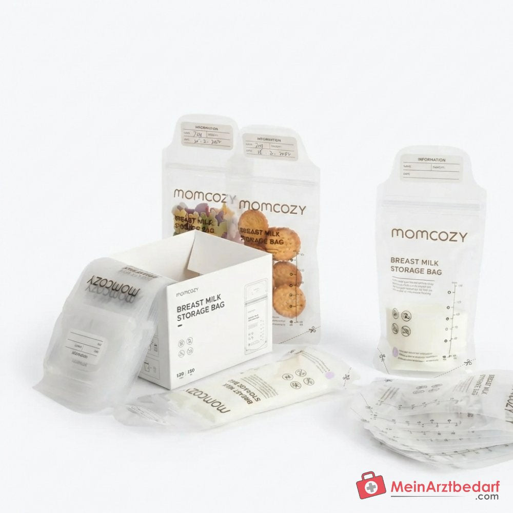 Momcozy Muttermilchbeutel mit Temperaturanzeige, 50 Stk.