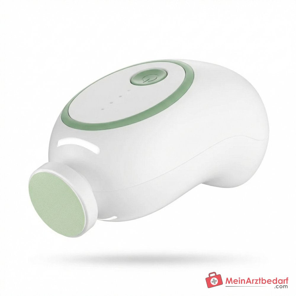 Lime à ongles électrique pour bébé Momcozy NC02 avec lumière LED à 360°, 4 vitesses, 7 embouts de ponçage, silencieuse à moins de 35 dB, rechargeable par USB-C