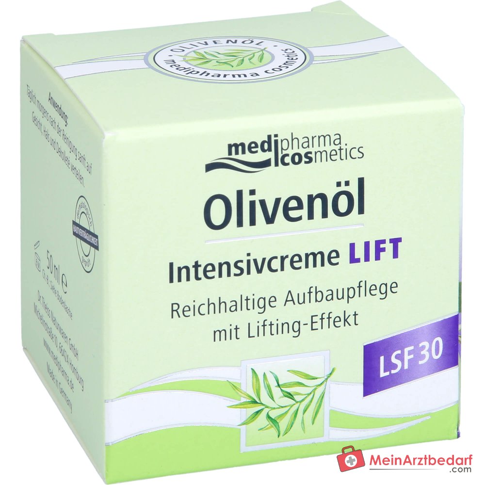 medipharma cosmetics Olivenöl Intensivcreme Lift LSF 30, 50 ml