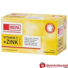 WEPA Vitamin C+Zink Kapseln, 60 St..