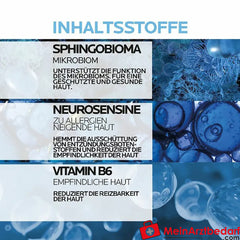 La Roche Posay Toleriane Dermallergo Nacht, Gesichtscreme bei trockener, empfindlicher und zu Allergien neigender Haut, 40ml.