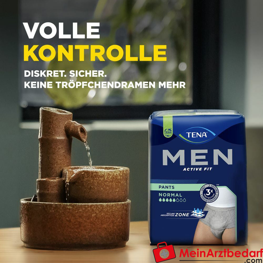 TENA Men Active Fit Pants Normal grau L/XL.