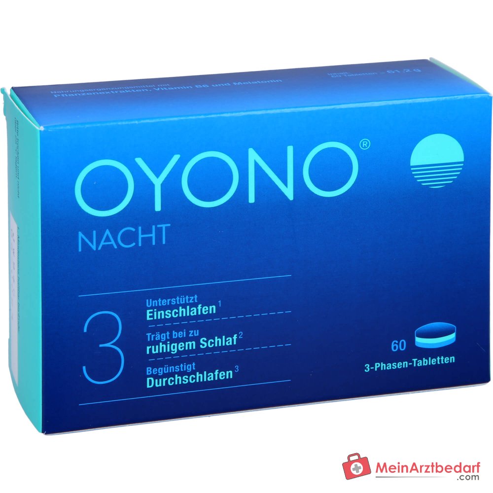Divapharma IXXILON Melatonine / Vitamine B6 / Valeriaanwortel / Passiebloem / Meidoorn / Citroenmelisse tabletten, 60 st.