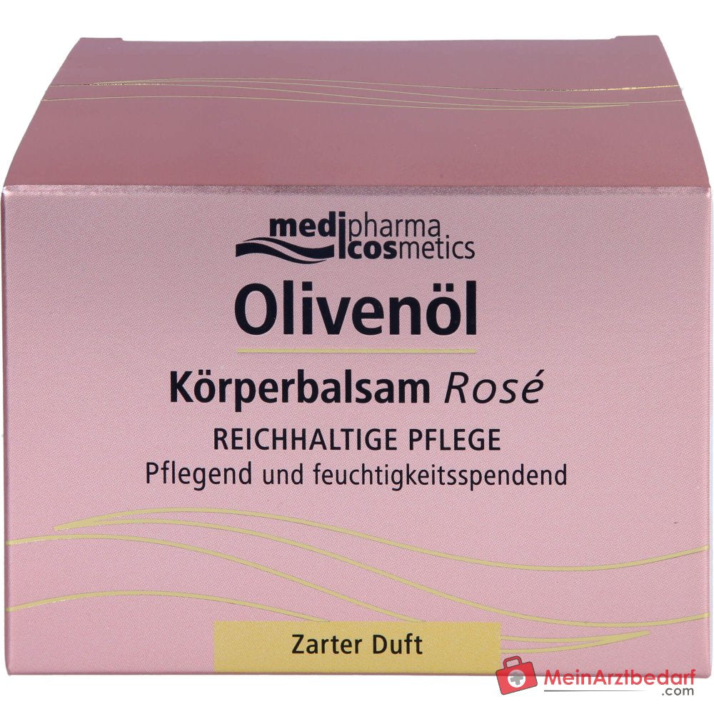 Medipharma Cosmetics Balsamo Corpo all'Olio d'Oliva Rosé, 250 ml