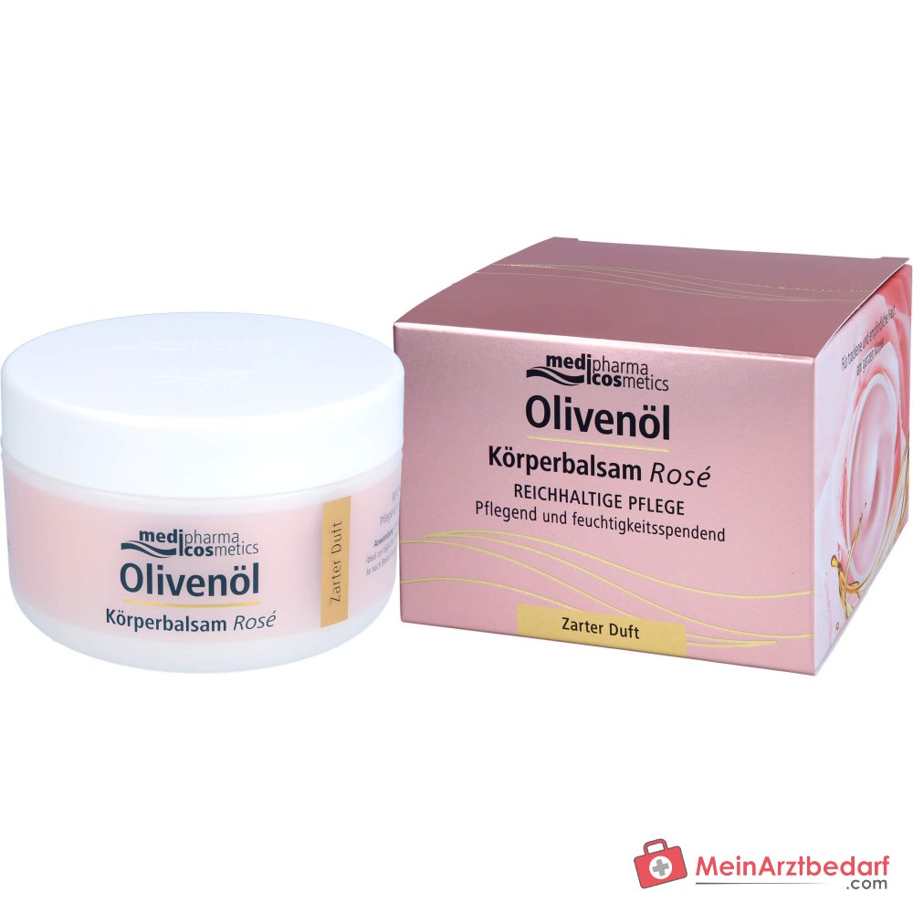 Medipharma Cosmetics Balsamo Corpo all'Olio d'Oliva Rosé, 250 ml