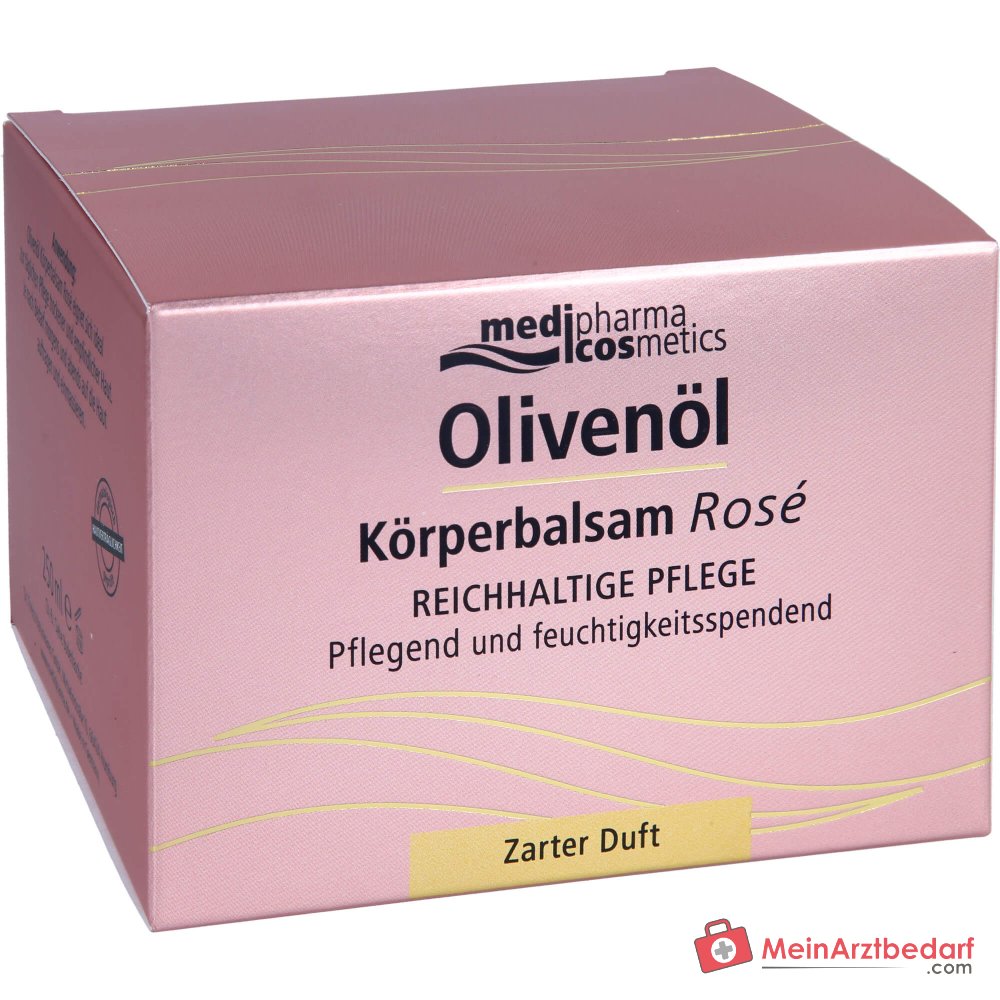 Medipharma Cosmetics Balsamo Corpo all'Olio d'Oliva Rosé, 250 ml