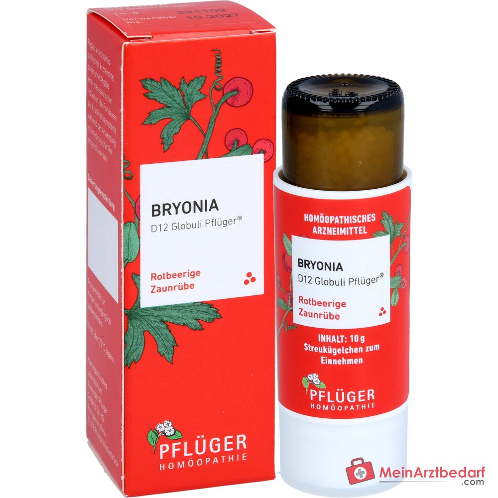 Pflüger Bryonia D12 bolletjes Bryonia dil. D12 doseerdispenser