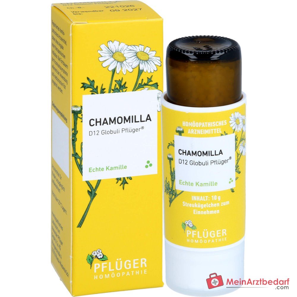 Pflüger Chamomilla recutita D12 Globulki dozownik 10 g