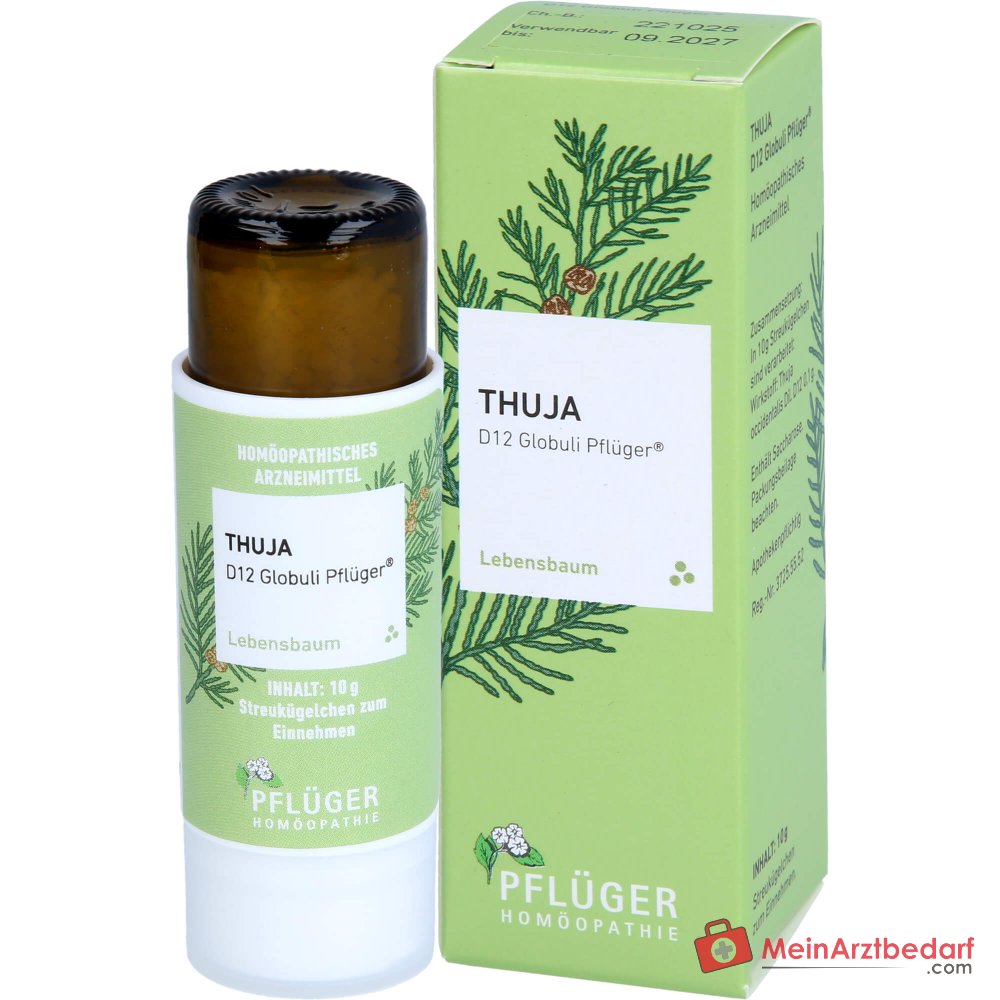 Pflüger Thuja D12 Granulki 10 g z dozownikiem