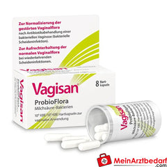 Vagisan ProbioFlora Milchsäure-Bakterien.