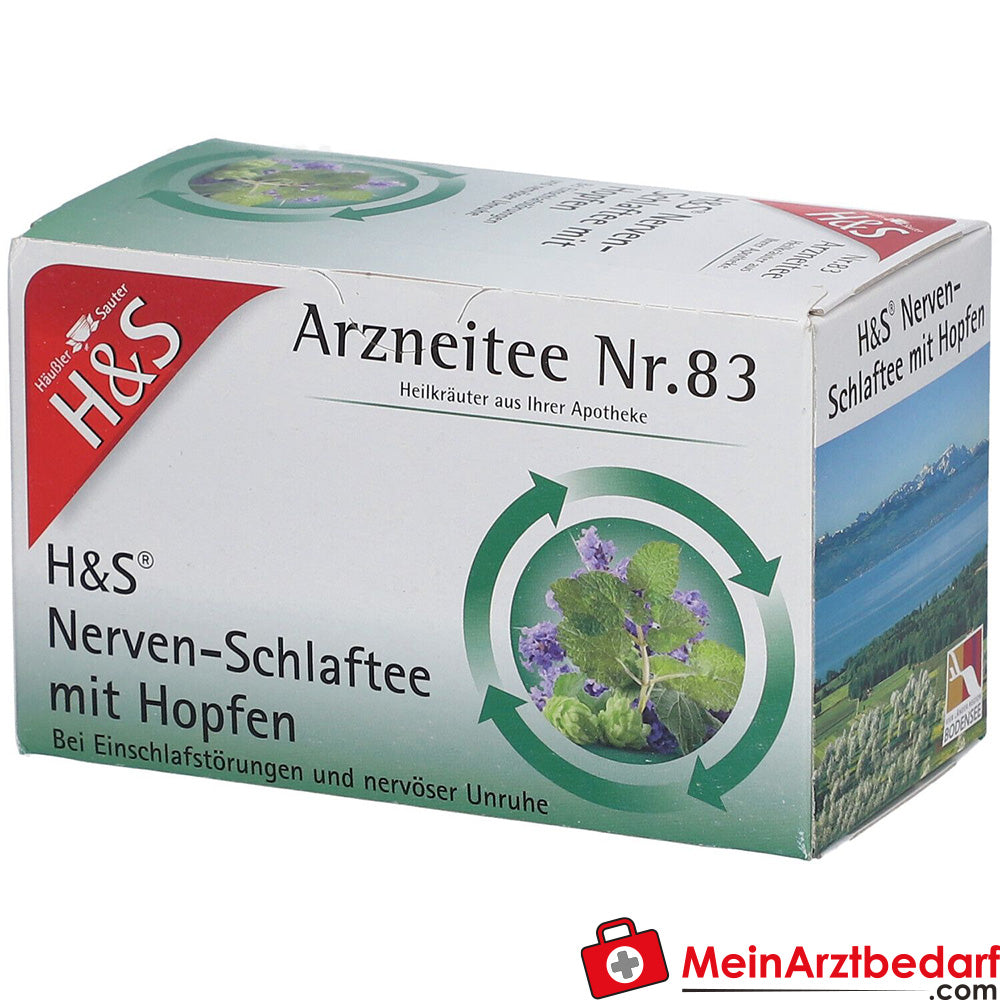H&S® Nerven-Schlaftee mit Hopfen.