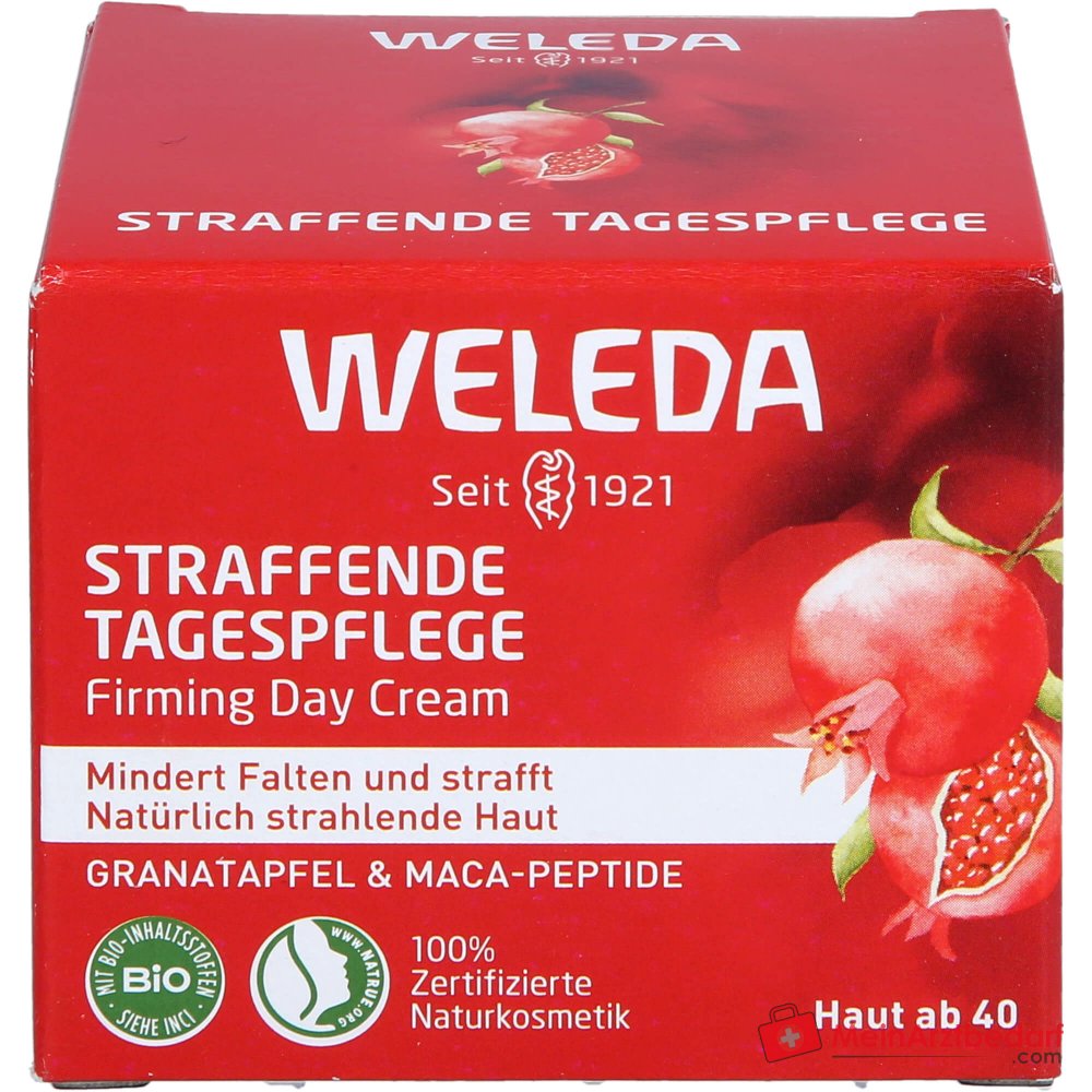 Weleda Straffende Tagespflege Granatapfel & Maca-Peptide, 40 ml