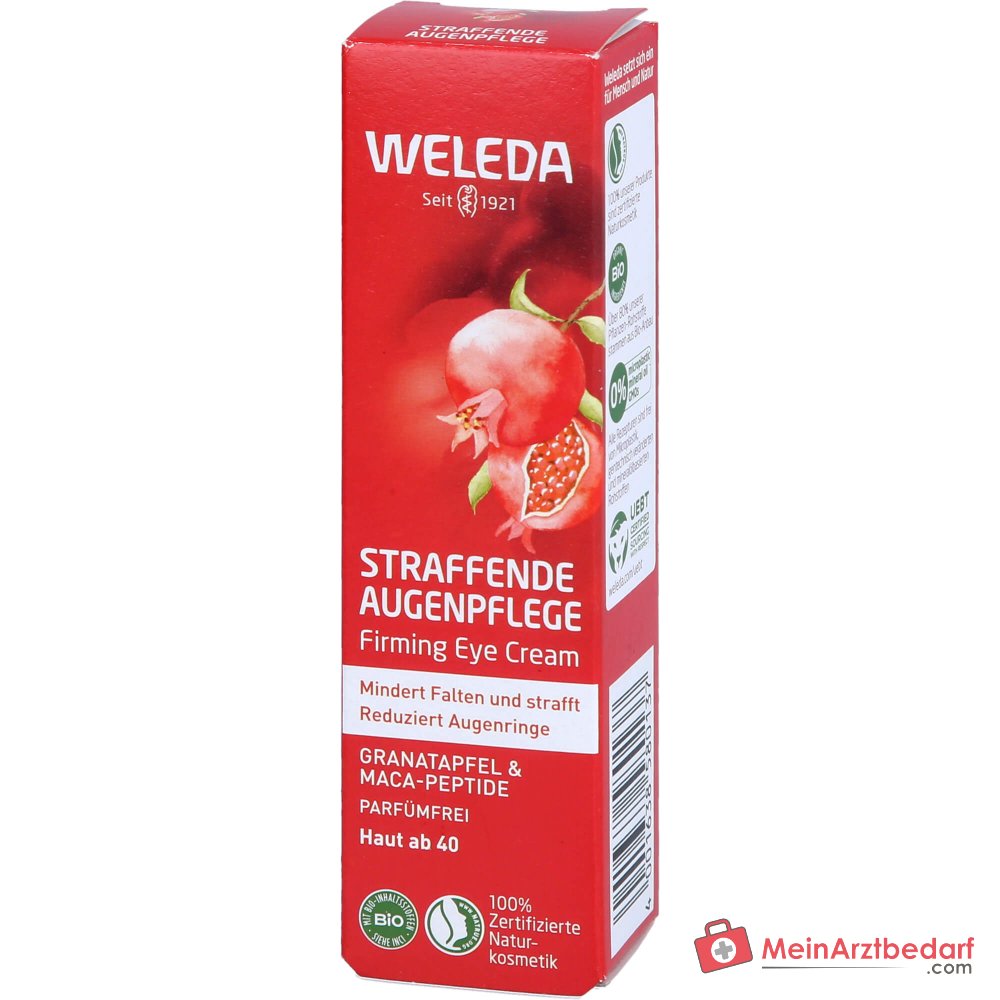 Weleda Cuidado Reafirmante para Ojos con Granada y Péptidos de Maca, 12 ml