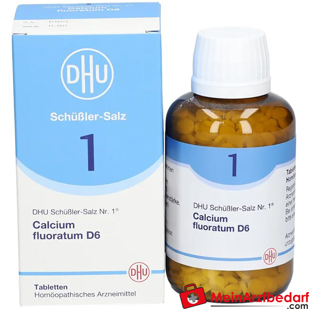 DHU Schuessler sale n. 1 Calcio fluoratum D6 250 mg compresse 80 pezzi