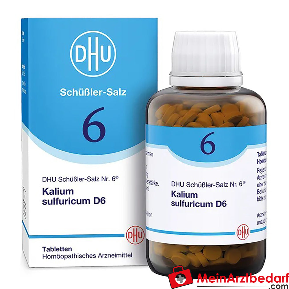 DHU Schüßler-Salz Nr. 6 Kalium sulfuricum D6 250 mg Tabletten