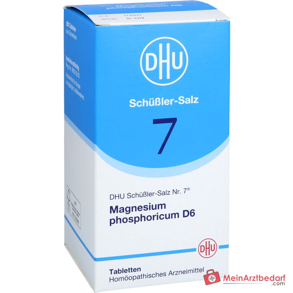 DHU Schuessler zout nr. 7 Magnesium phosphoricum D6 homeopathisch geneesmiddel