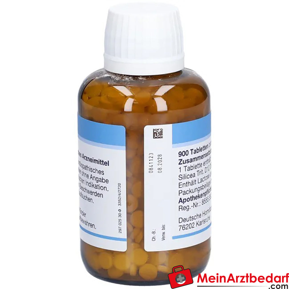 DHU Schuessler Zout nr. 11 Silicea D12 Acidum silicicum 250 mg Tabletten