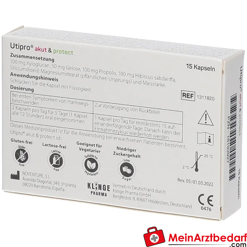 Utipro® akut & protect, 15 St..