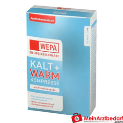 Kalt-Warm Kompresse 12 x 29cm mit Fixierband, 1 St..