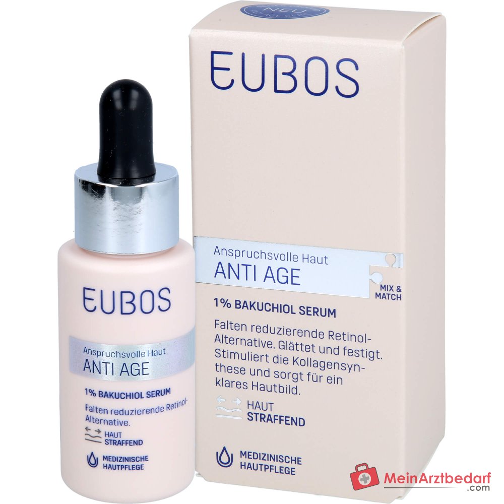 Eubos Anti Age Bakuchiol Serum 1%, 30 ml.