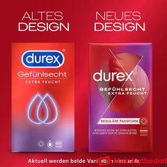 durex® Gefühlsecht Extra Feucht Kondome.